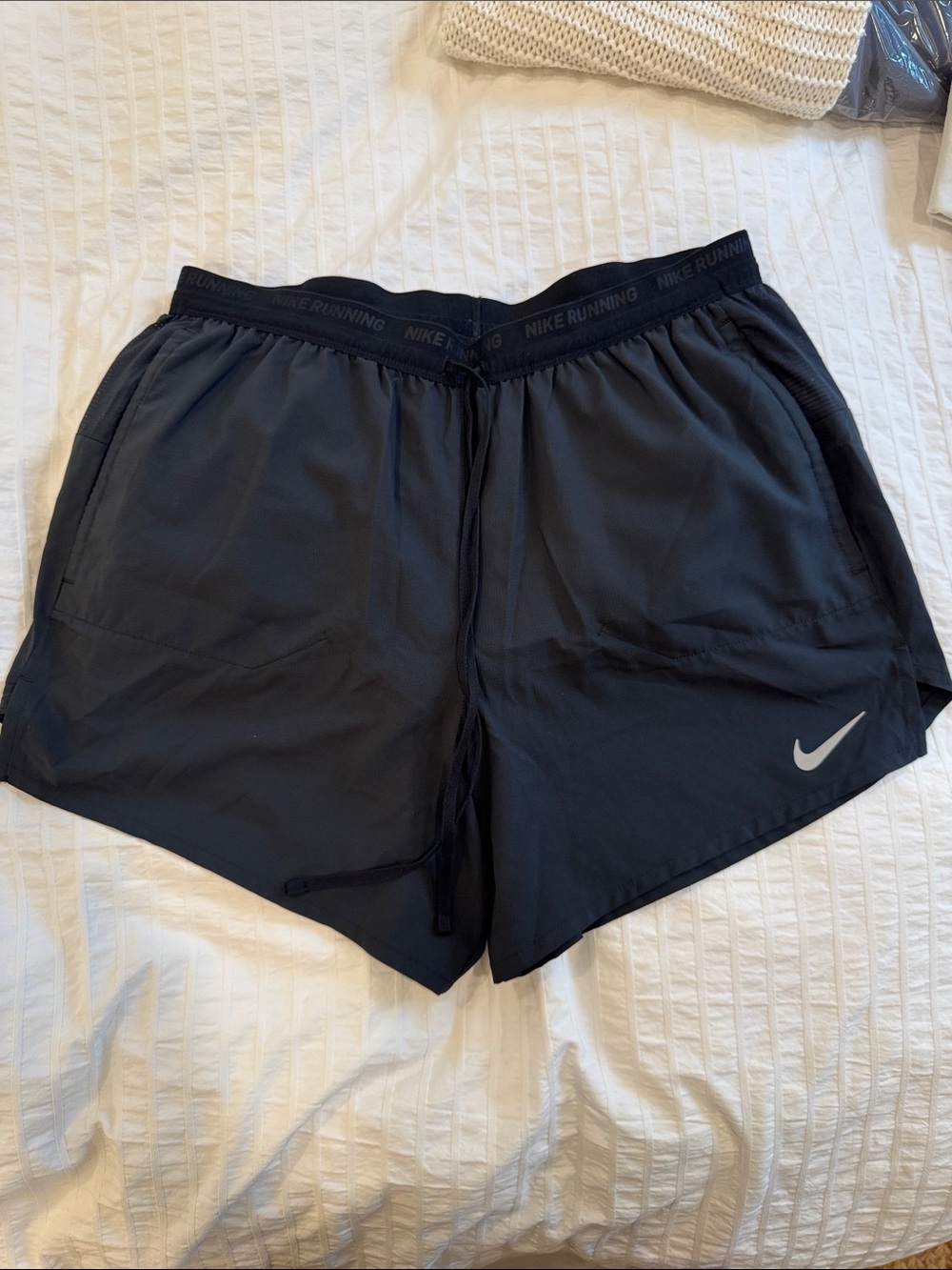 Nike Black Running Shorts 5”